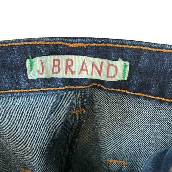 J Brand Women's Bardot Indigo Dark Wash Straight Skinny Leg Jeans Size 6 - Picture 5 of 8